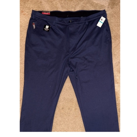 NWT MENS Van Heusen Navy Stretch Knit Sweatpant Comfort - Picture 3 of 7
